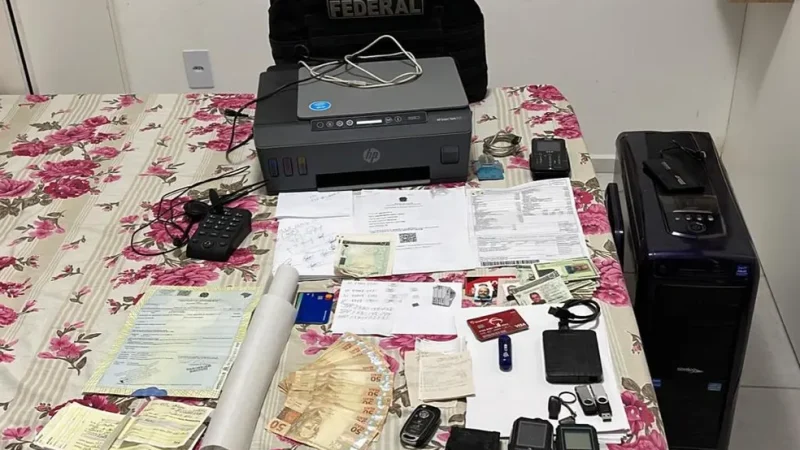 Polícia Federal faz operação na BA contra falsificação de documentos e estelionatos no INSS e na Caixa; prejuízo é de mais de R$ 60 mil