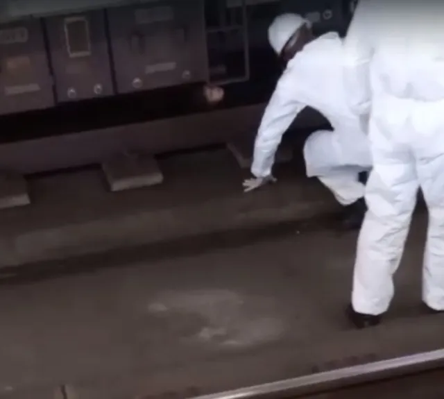 Mulher cai nos trilhos do metrô e fica embaixo do trem após ser empurrada por homem em Salvador
