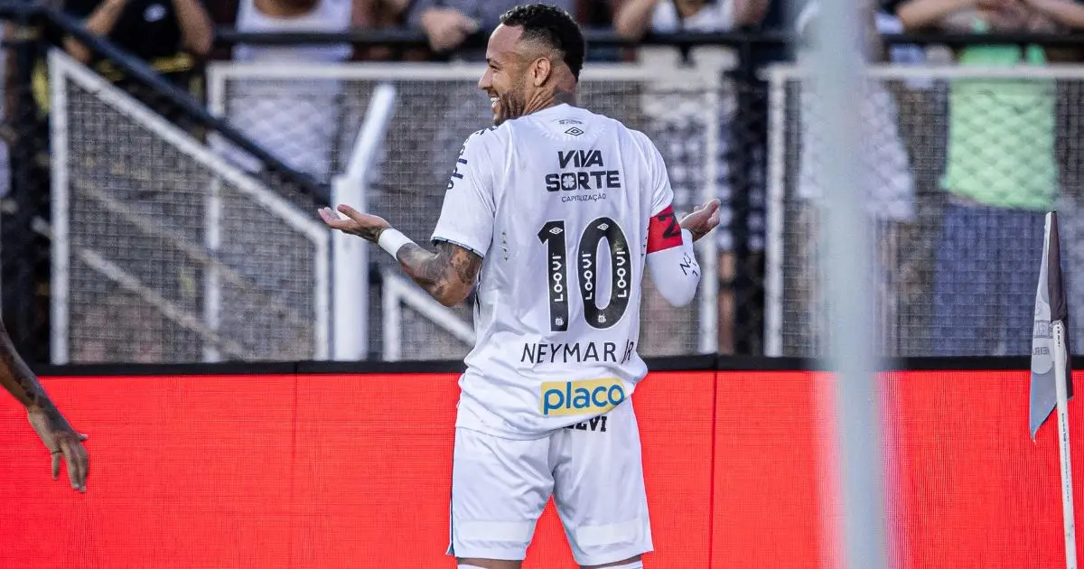 Neymar marca gol olímpico pela primeira vez na carreira e brilha em vitória do Santos