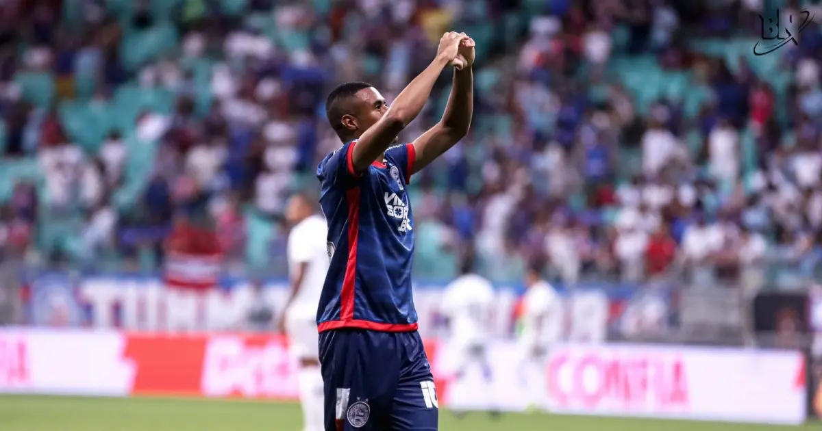Erick vive noite de artilheiro, Bahia vence o Ceará e se classifica antecipadamente na Copa do Nordeste