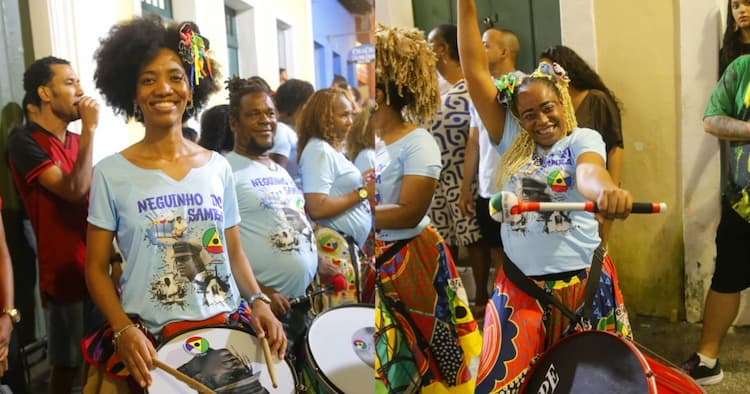 Em clima de festa no Pelourinho, Banda Didá presta homenagem aos 70 anos Neguinho do Samba no Pelourinho