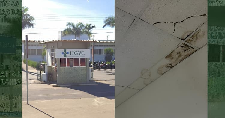Hospital Geral de Vitória da Conquista é denunciado por condições insalubres como mofo, infiltrações e falta de respeito com os pacientes