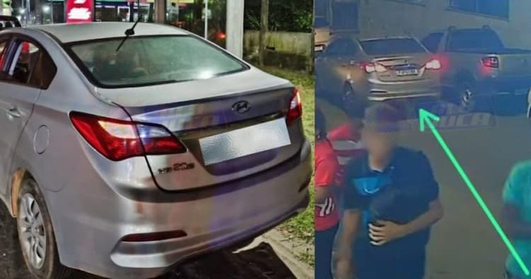 Polícia Militar recupera carro roubado usado em assalto na Região Metropolitana de Salvador