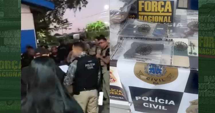 VÍDEO: Polícia prende seis suspeitos de facção criminosa e apreende R$ 14 mi em Porto Seguro