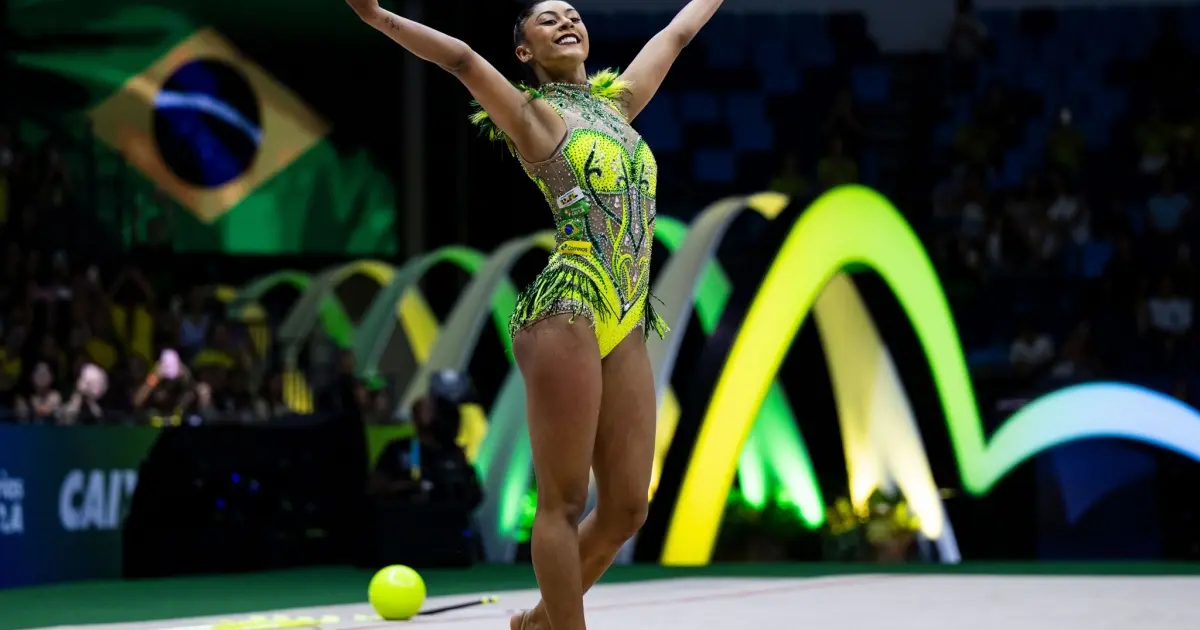 Conjunto da ginástica rítmica do Brasil usa hit histórico para bombar Mundial