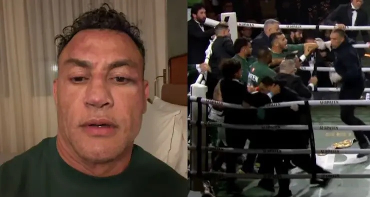 Popó se pronuncia após confusão com Wanderlei Silva no Spaten Fight Night 2: “A briga era entre eu e ele”