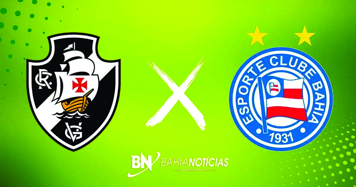 Vasco x Bahia: confira prováveis escalações, horário e onde assistir