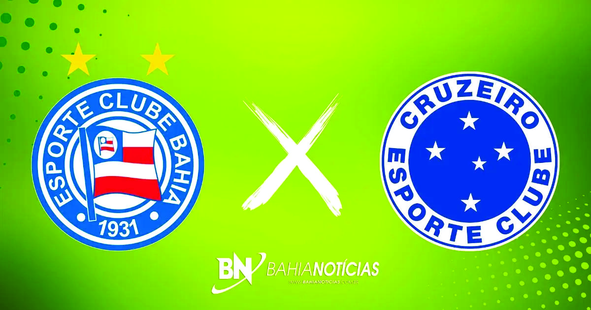 Bahia x Cruzeiro: confira prováveis escalações, horário e onde assistir