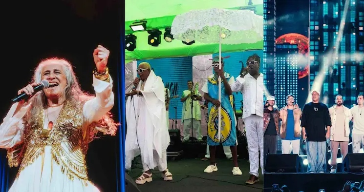 Agenda BN Hall: Maria Bethânia, Sorriso Maroto e Cortejo Afro estão entre os destaques do fim de semana