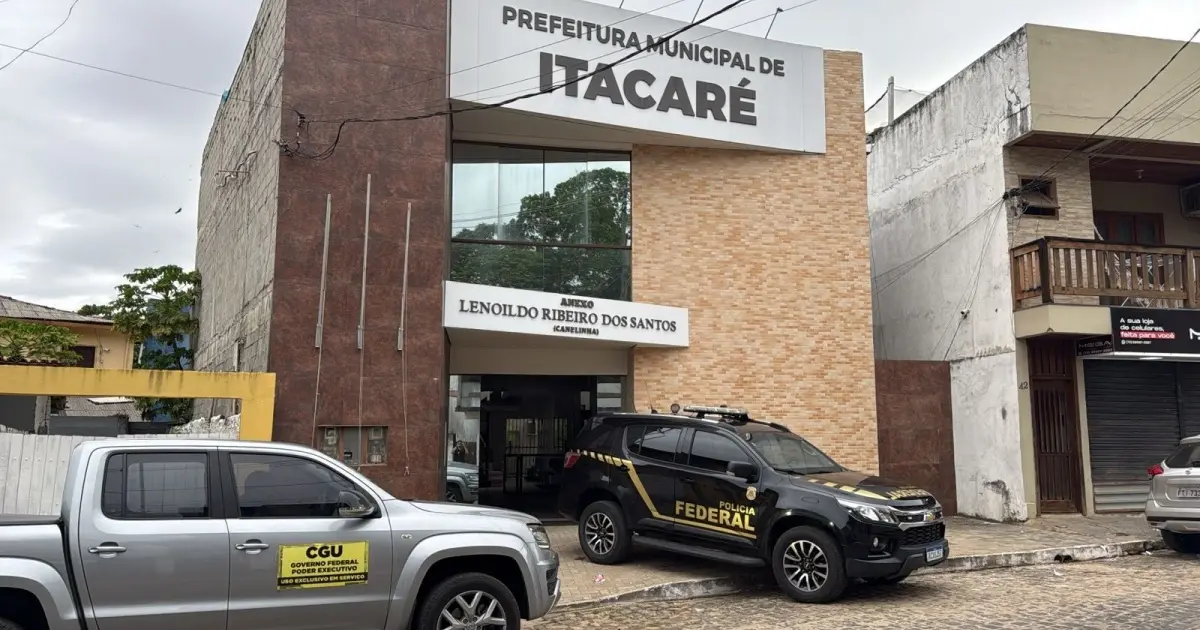 PF e CGU deflagram operação contra fraude em licitações na prefeitura de Itacaré