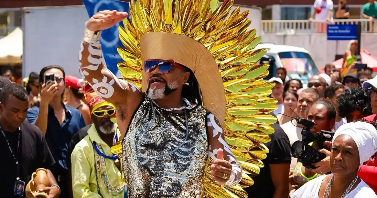 Arrastão da Quarta-Feira de Cinzas é confirmado em 2026 com desfile de Carlinhos Brown; saiba mais