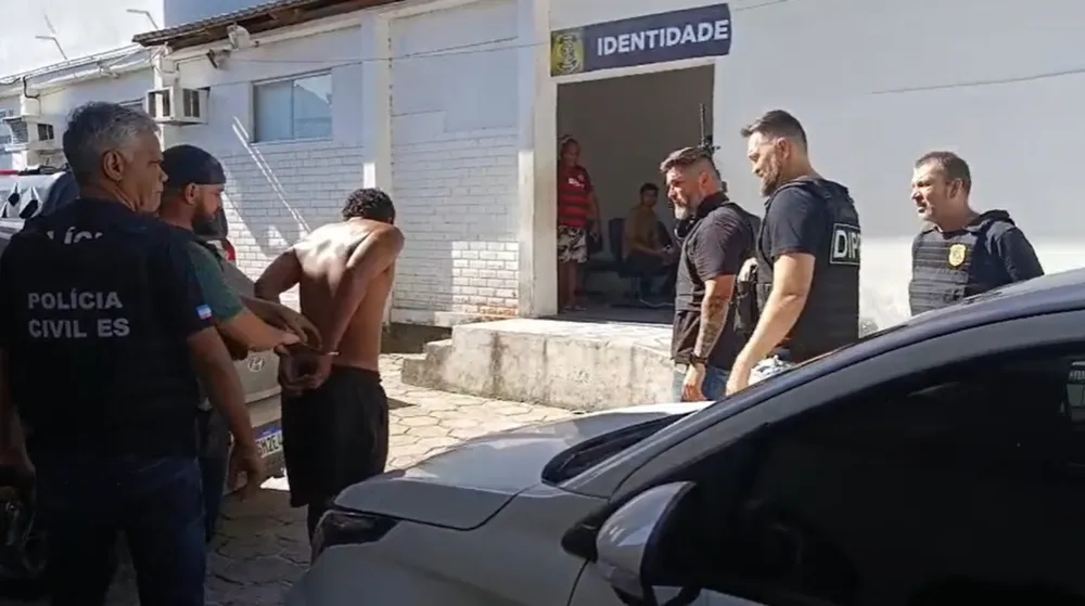 Homem suspeito de envolvimento em quatro homicídios na Bahia é preso em cidade do Espírito Santo