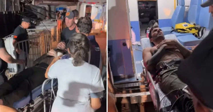 VÍDEO: Cantor Luan Pereira é internado após show em SP; equipe confirma episódio de arritmia cardíaca