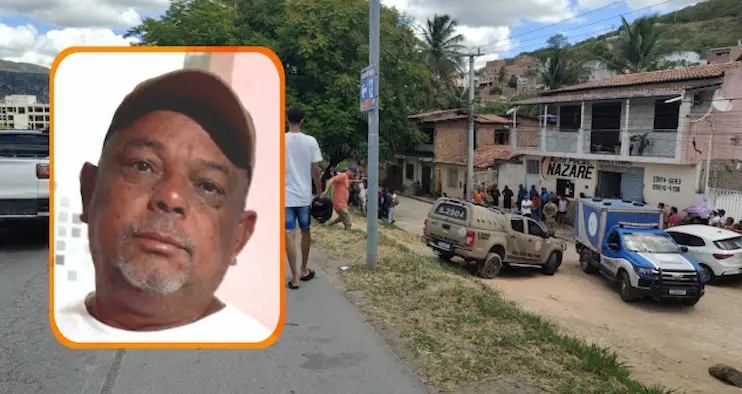 Homem é assassinado a tiros em frente a estabelecimento comercial em Jacobina