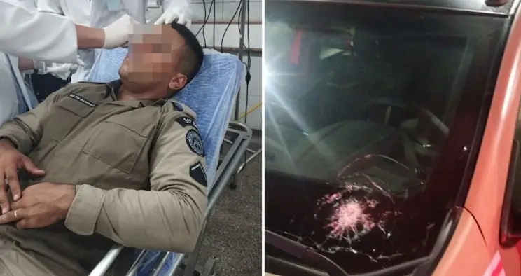PM é ferido no rosto após confronto com suspeitos na Chapada do Rio Vermelho
