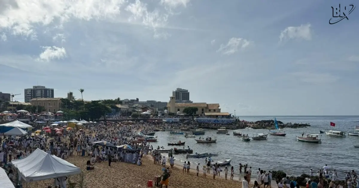 Dia de Iemanjá: Festa atrai populares e devotos da rainha do Mar, no Rio Vermelho