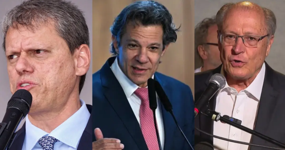 Paraná Pesquisas: Tarcísio lidera cenários contra Haddad e Alckmin para eleição ao governo de SP em 2026