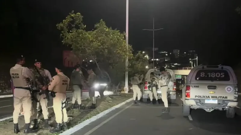 Suspeito é baleado por policial à paisana durante assalto após jogo do Bahia, em Nazaré