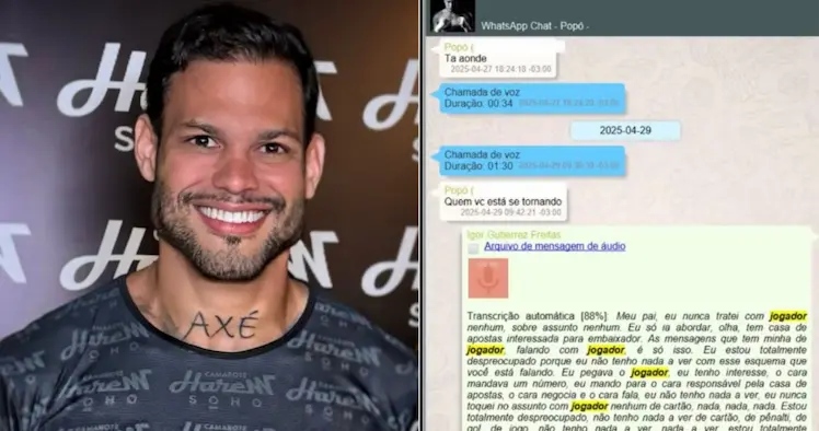 MP-PR aponta mensagens de Popó para filho em investigação sobre manipulação de jogos: “Quem você está se tornando?”