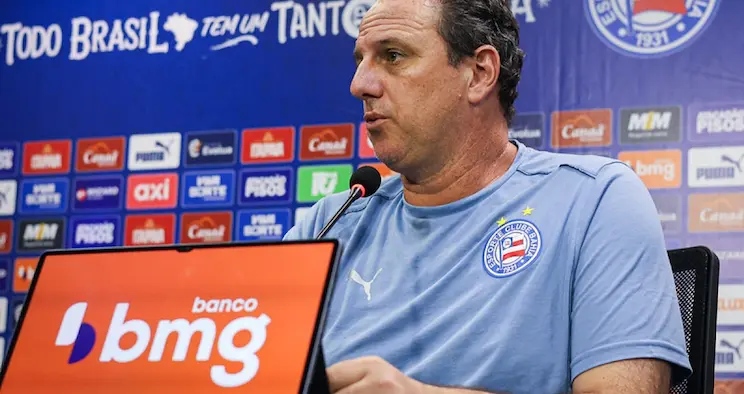 Ceni diz que jogada do gol do Bahia é treinada, mas execução partiu dos jogadores: “Memória de treinamento”