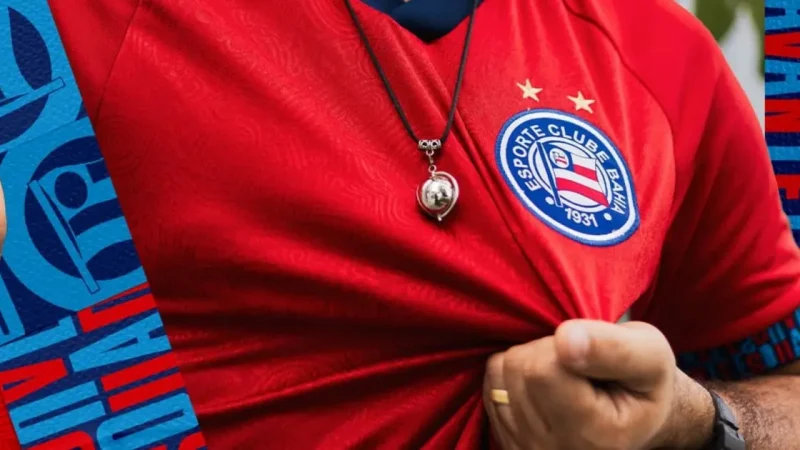 Com modelo já definido, camisa de sócio do Bahia deve ser lançada no primeiro semestre
