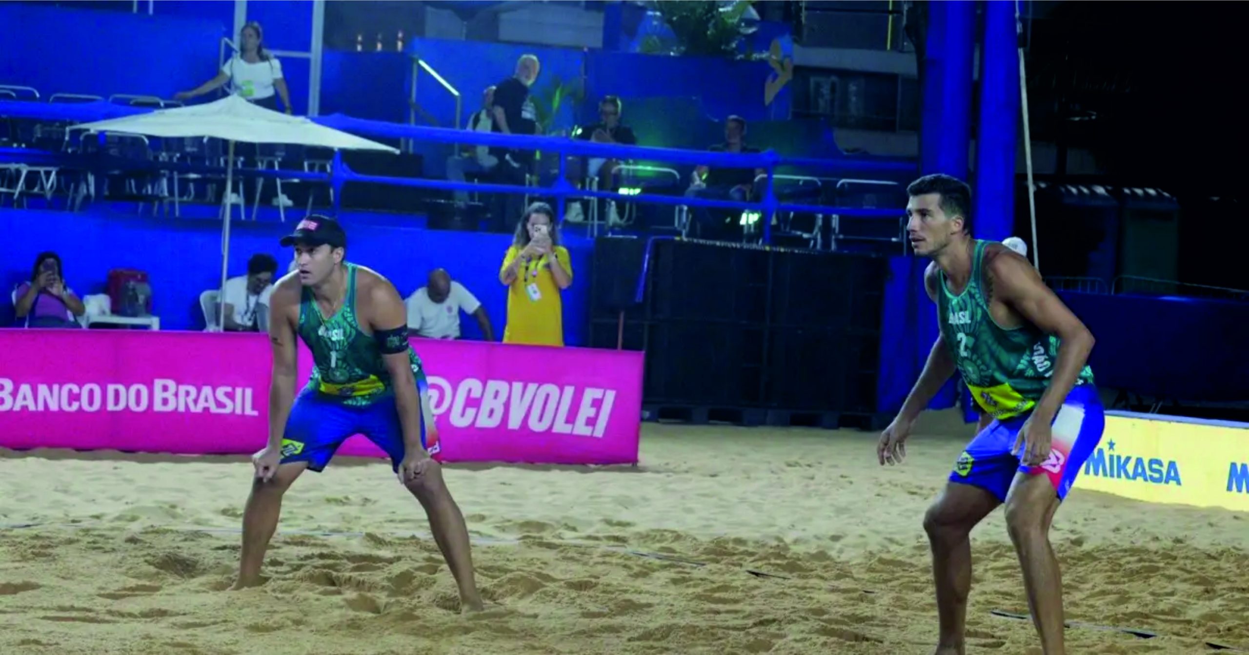 George e Saymon conquistam primeira vitória do Bahia no Circuito Mundial de Vôlei de Praia