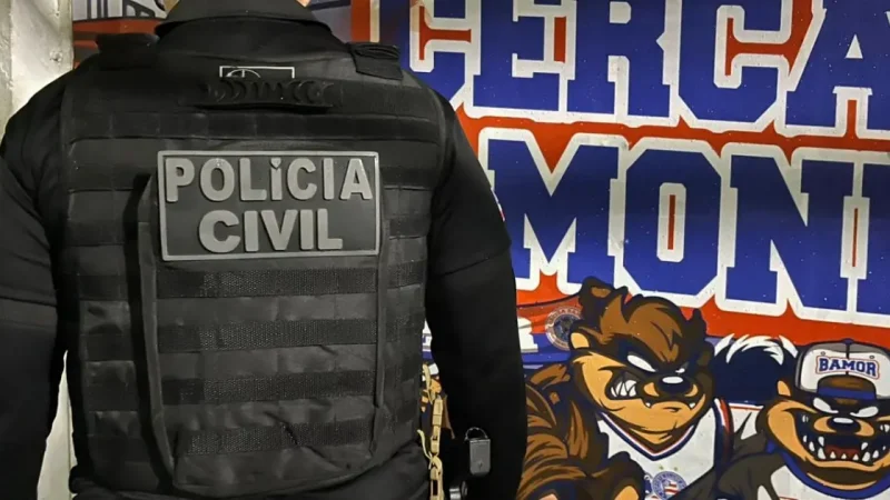 Operação da Polícia Civil mira integrantes de torcida organizada suspeitos por tentativa de homicídio em Salvador
