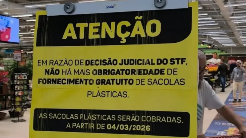 Plenário do STF referenda liminar e suspende lei de Salvador que obrigava gratuidade de sacolas plásticas
