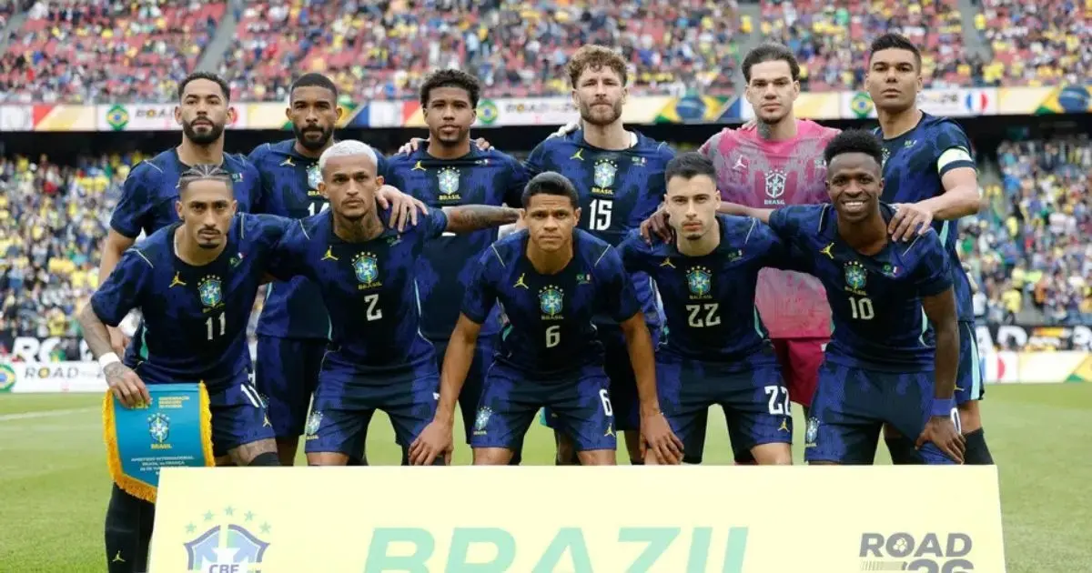 Brasil cai de posição no Ranking da Fifa após derrota para a França; confira