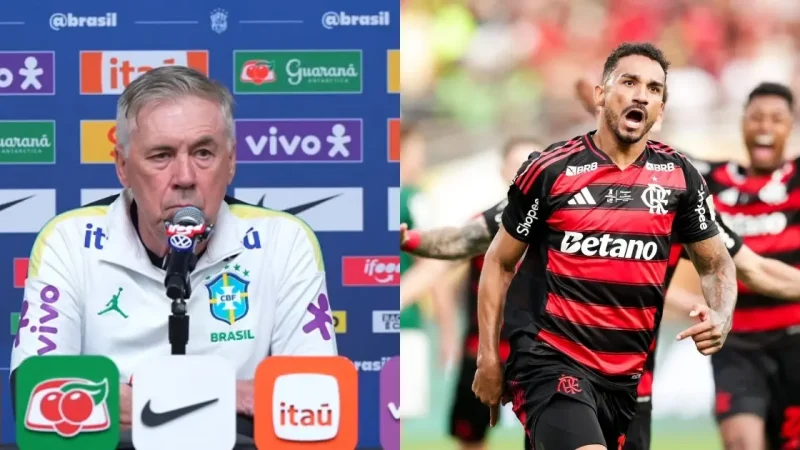 Ancelotti confirma Danilo, do Flamengo, na lista final da Seleção para a Copa de 2026