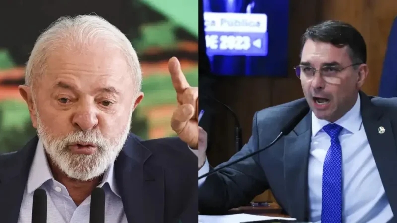 Lula aparece com 44% dos votos e Flávio com 40% no segundo turno, segundo levantamento da CNT