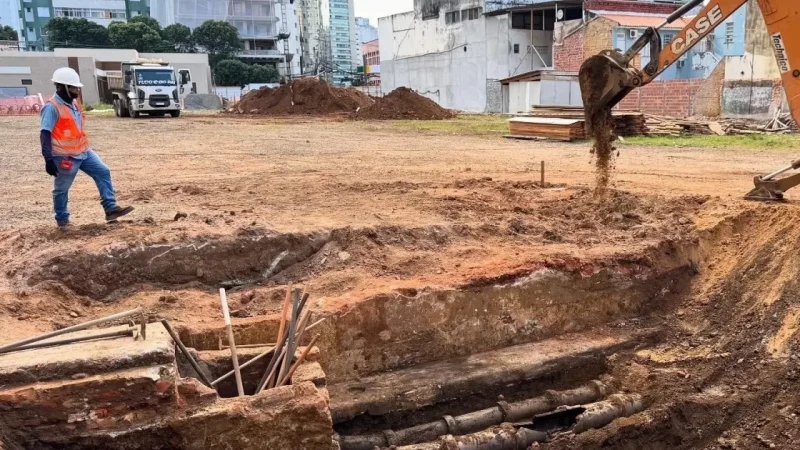Iphan autoriza continuidade de pesquisas arquelógicas em área de construção de empreedimento de luxo no terreno da Graça
