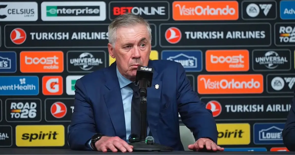 Ancelotti elogia atuação coletiva e admite “dúvida maior” para lista final após vitória do Brasil