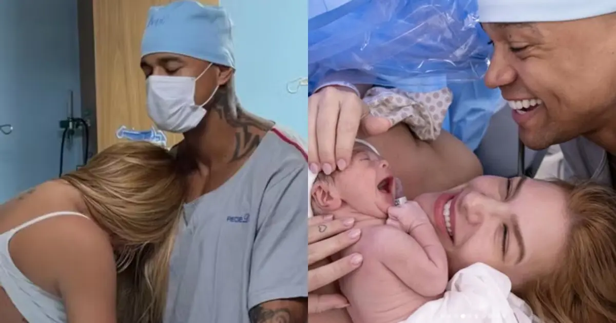 VÍDEO: Lore Improta se declara para Léo Santana ao compartilhar registro de parto de Levi