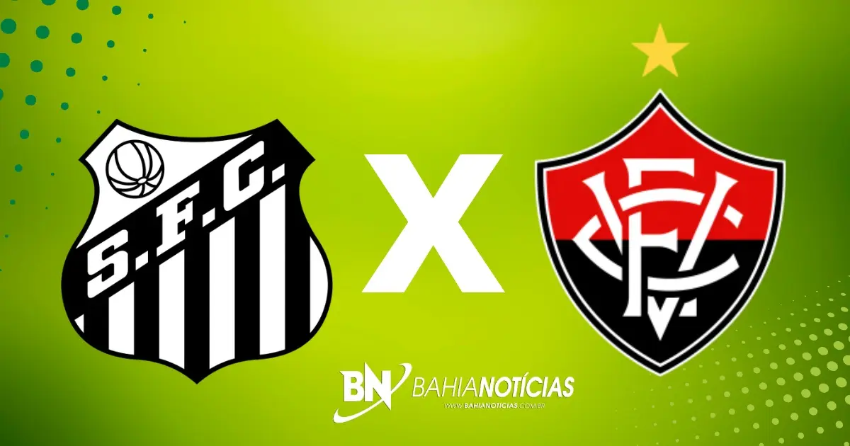 Santos x Vitória: Veja prováveis escalações, horário e onde assistir