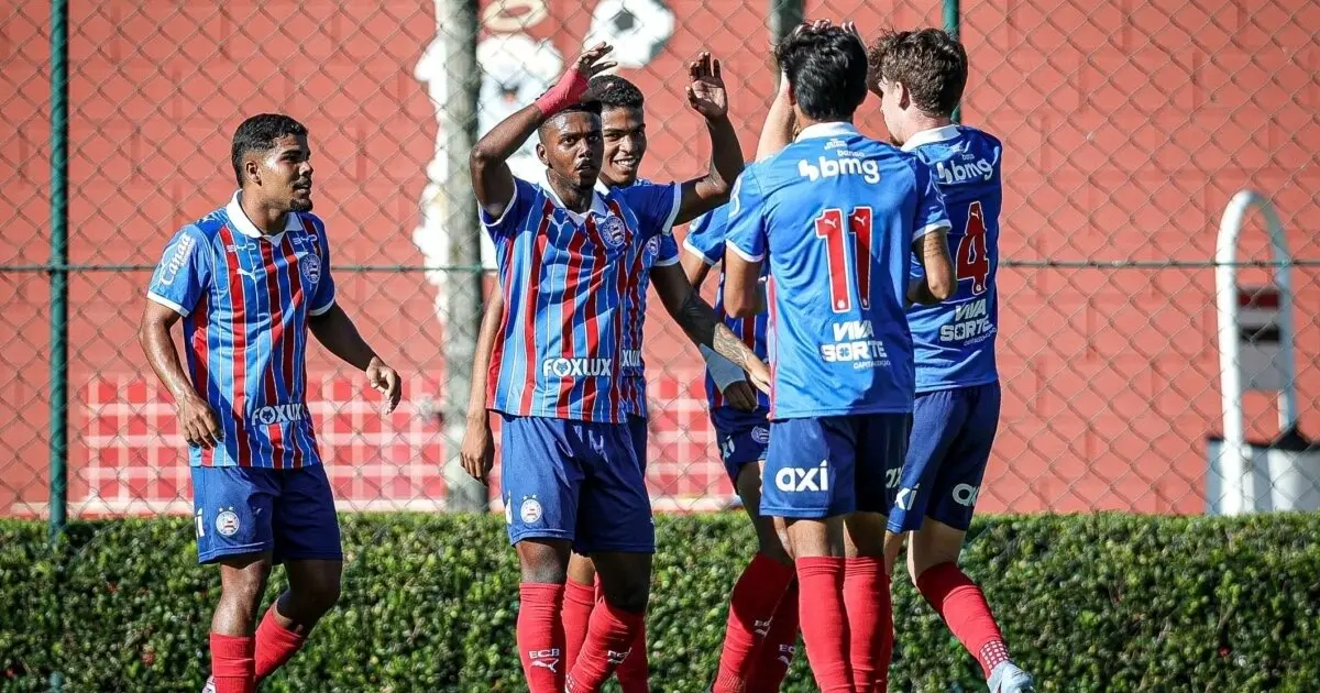 Bahia vence o São Paulo em Cotia e entra no G-5 do Brasileirão Sub-20