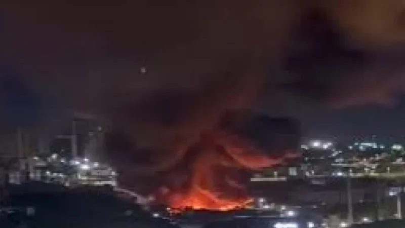 Incêndio atinge estrutura do circo do Tirulipa em Natal