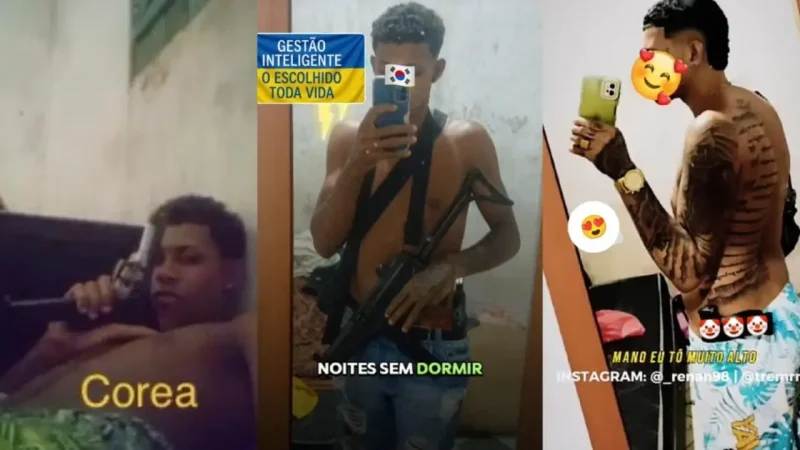 Dupla é baleada e morre após confronto em Maragogipe; faccionados exibiam armas e referência a países